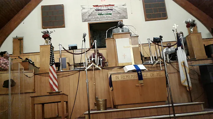 20200227 194916 Pastor Cureton at the Late Rev Dr ...