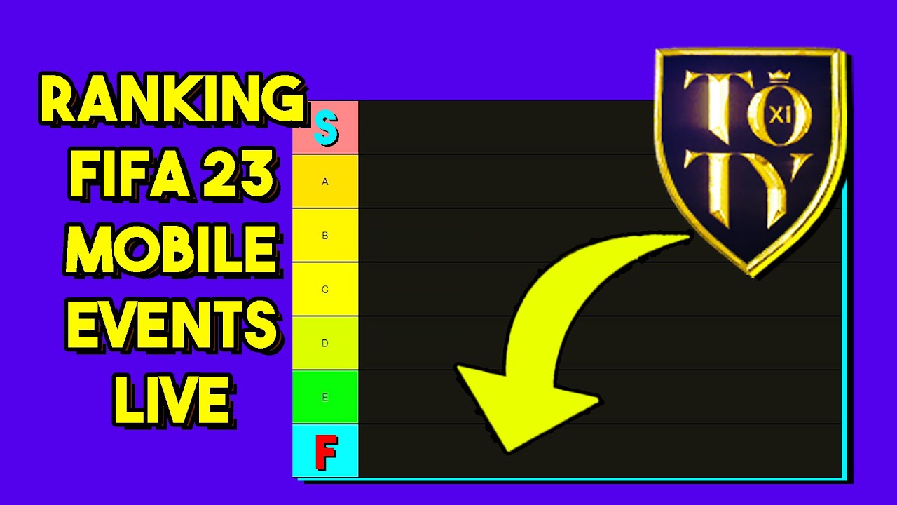 🔴RANKING EVERY EVENT IN FIFA 23 MOBILE LIVE! (TOTY, UTOTY, TOTS, WORLD CUP AND MORE)