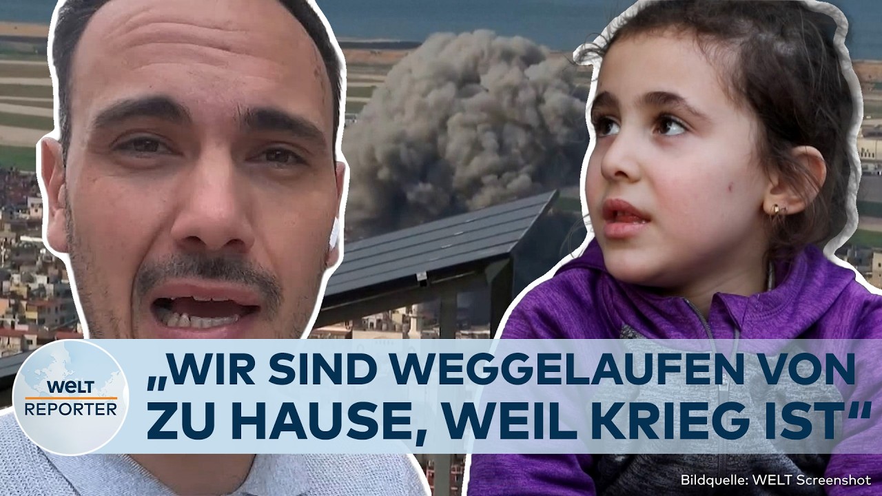 BEIRUT: Bittere Kriegsrealität! Tausende auf der Flucht! Schulen werden zu Notunterkünften