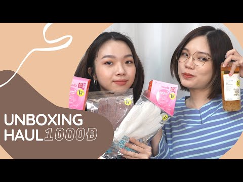 Đập Hộp Haul CHỈ TỪ 1000đ (InnerB, Lemonade, Cocoon...) | Trang & Tiên