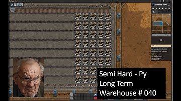 Factorio Pyanodons 040 Warehouse