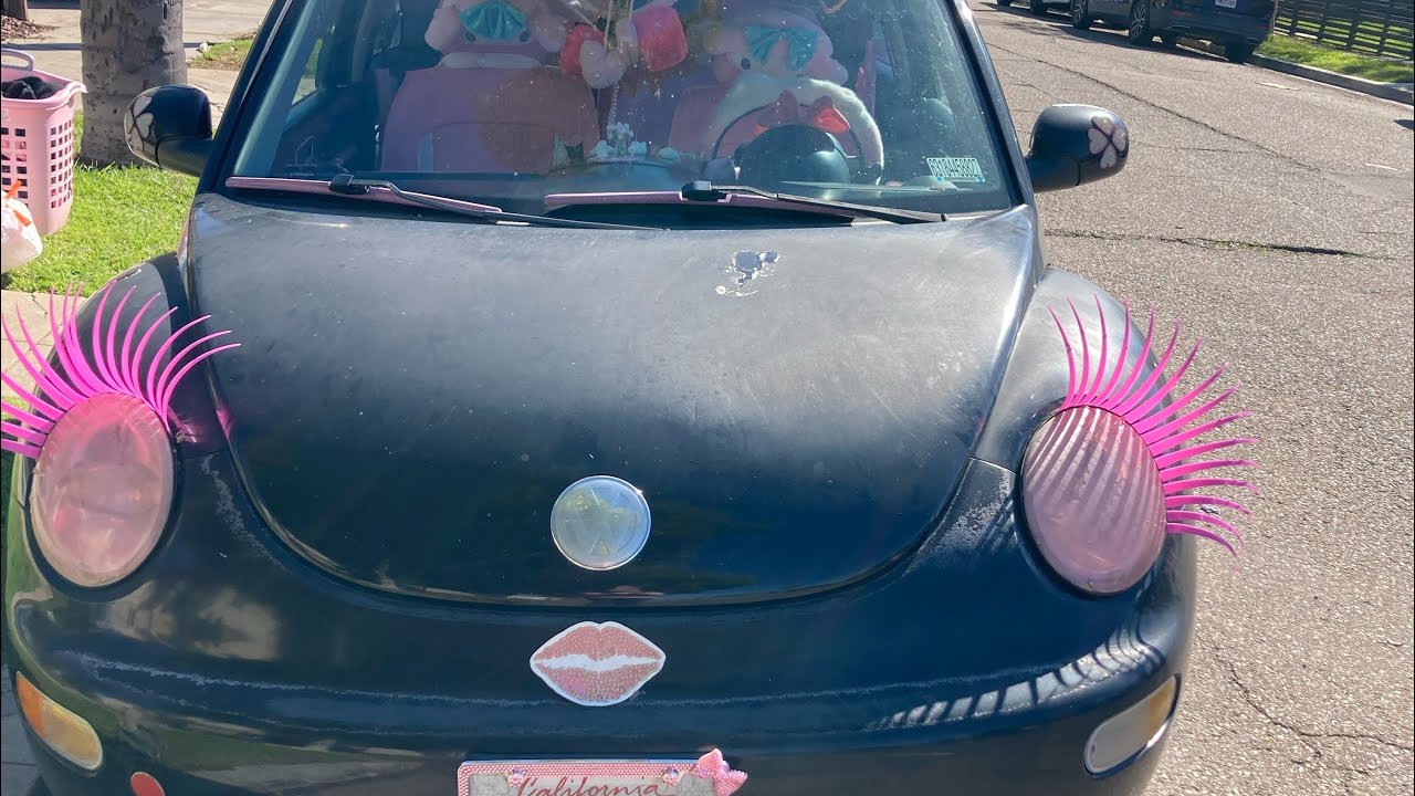 Come along with me to decorate my car pink ￼🩷🚗