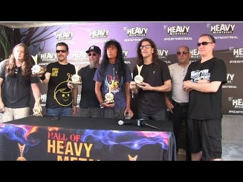 Anthrax inducted into hall of heavy metal history @ heavy montreal 2019