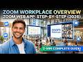 Zoom Workplace Overview in Zoom Web App Step by Step 2026 2 Min Guide