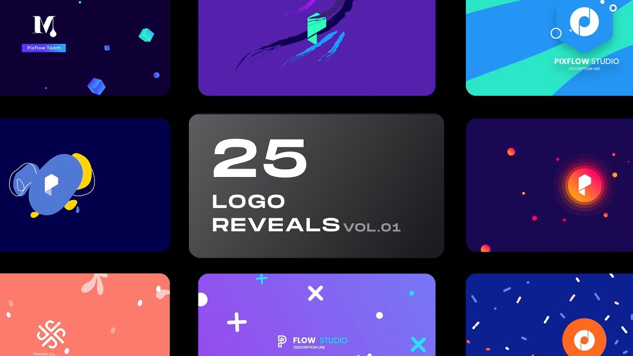 Logo Reveal Templates After Effects & Premiere Pro I Logo Animation