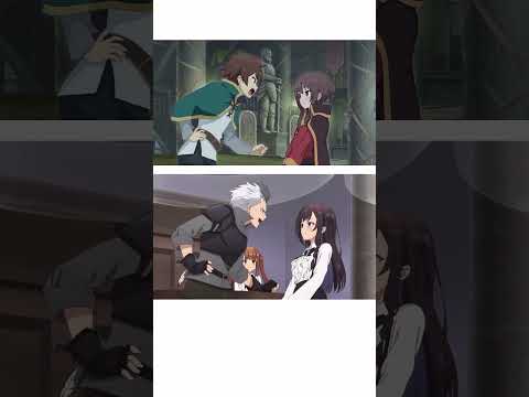 Kazuma Don T Talk Back Megumin Ahh Maybe I Should Give This Guy A Good Punch