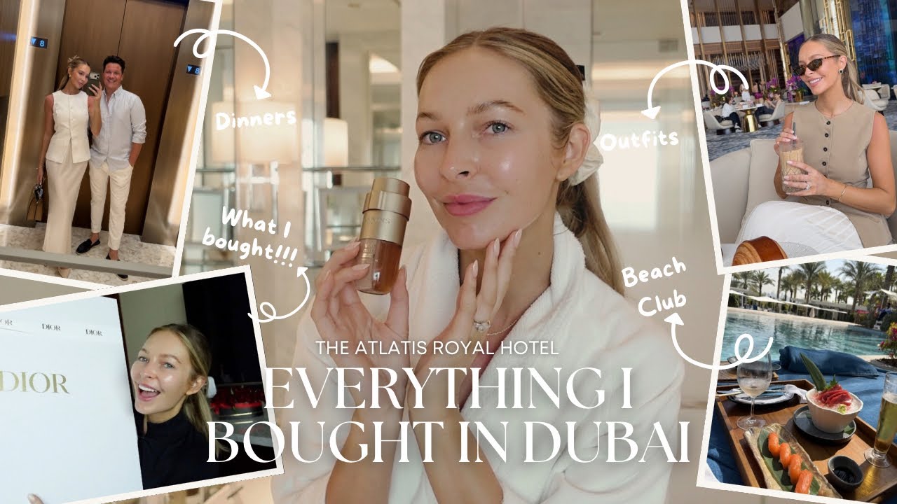 What I Bought in Dubai | Viral Beauty, Luxury Skincare & My New Dior Bag