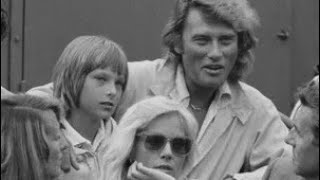 Les Hallyday à Rolland Garros en 1979