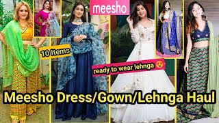 Meesho | Meesho Designer Partywear Dress/Gown/Lehnga Haul | Meesho Kurta Sets HaulMeesho Tops Haul