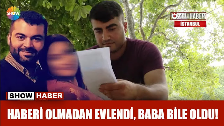 Haberi olmadan evlendi, baba bile oldu!