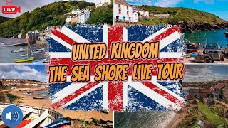 ??????United Kingdom Sea Shore Live Webcams Tour⛱️Scotland/Wales/Cornwall/Devon?