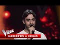 Dani Hernán canta "Ángel caído" | Audiciones a ciegas | La Voz 2025