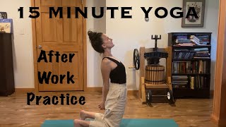 15 MINUTE YOGA After Work Practice