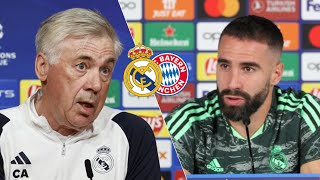 EN DIRECTO I REAL MADRID - BAYERN Ancelotti y Carvajal en directo. Rueda de prensa