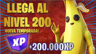 NUEVO MAPA DE XP +200K  COMO SUBIR DE NIVEL EN FORTNITE NUEVA TEMPORADA