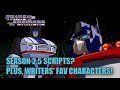 Did the Transformers G1 Writers write any stories set between Season 2 and Transformers The Movie?