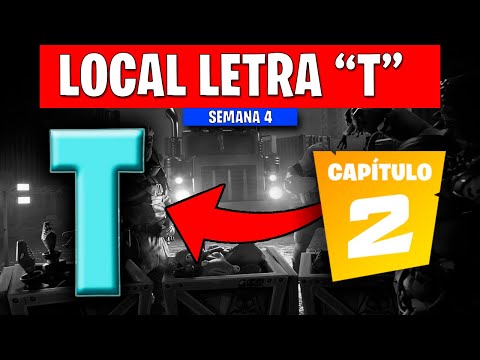 PROCURE PELA LETRA T OCULTA NA TELA DE CARREGAMENTO | FORTNITE CAPITULO 2 TEMPORADA 1