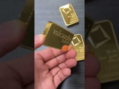 10-Ounce Valcambi Suisse .9999 Gold Bars - Each Bar Valued At $18,000!