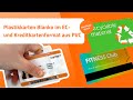Plastikkarten Blanko im EC-und Kreditkartenformat aus PVC - Produktvorstellung - Karteo GmbH