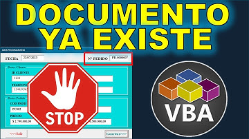 NO  GUARDAR DOCUMENTO DUPLICADO CON VBA @JANSCONSULTING