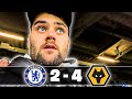 Fans boo players and chant against boehly  clearlake  chelsea 2  4 wolves  vlog alex