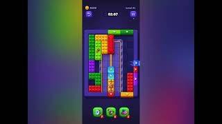 Block Out - Color Sort Puzzle Level 91 Walkthrough 