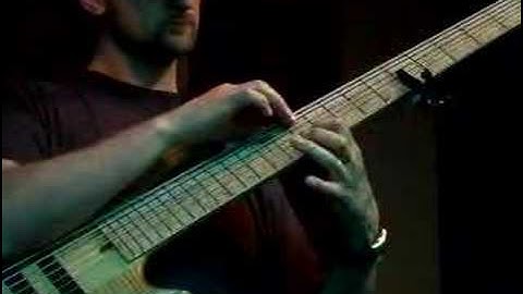 7 string bass 2 hand tapping