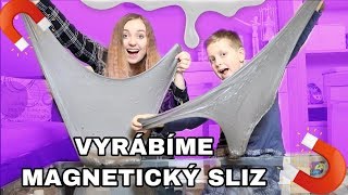 We make magnetic slime / How to make magnetic slime