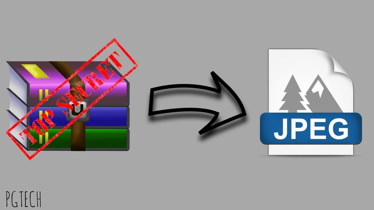 how-to-hide-files-in-an-image-tutorial-pgtech-youtube