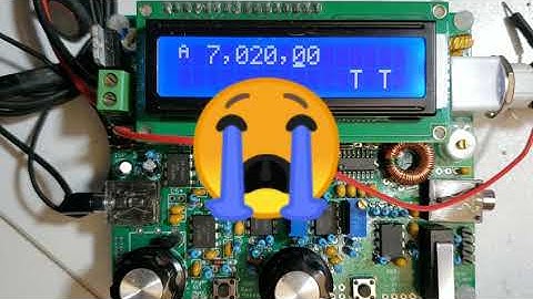 Debugging QCX issues, using cheap pocket scope, DVM or built-in DVM. With 40m QSO at the end