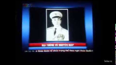 Video: Thông cáo đặc biệt, tóm tắt tiểu sử và danh sách Ban lễ tang Đại tướng Võ Nguyên Giáp