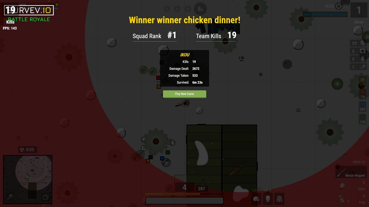 SURVEV.IO LIVE! 30 KILLS?