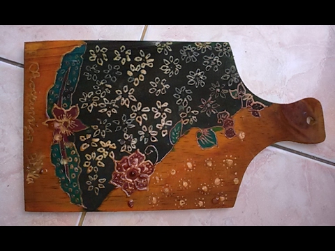 Seni Rupa batik di talenan  YouTube