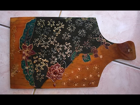 Seni Rupa batik di  talenan  YouTube