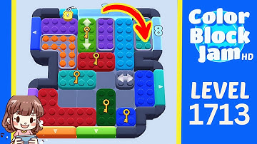 Color Block Jam Level 814 (1713) Solution Walkthrough