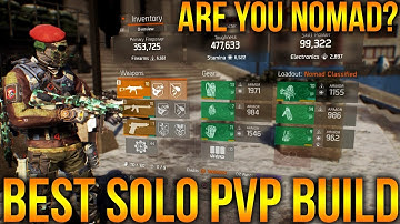 THE DIVISION 1.8 - BEST SOLO PVP BUILD - HOW TO BUILD YOUR 6 PIECE CLASSIFIED NOMAD