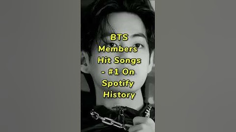 🔥BTS Members Who Hit #1 on Spotify Global🌍🎶#jungkook #jin #jimin #trending #shorts #foryou #ytshorts