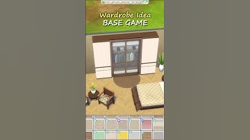 Wardrobe Idea | BASE GAME | NO CC | THE SIMS 4 #thesims4 #sims4 #basegame #asmr #games