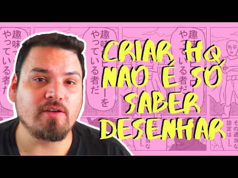 CRIAR quadrinhos não é só DESENHAR - Melhor dica para fazer suas HQs