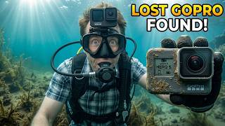 Found a YouTuber's Lost GoPro Underwater! RETURNED!