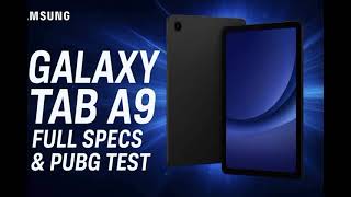 Galaxy Tab A9 Price In Stan In 2025 Galaxy Tab A9 Pubg Test In 202560 Fpsgyro Support In Pubg
