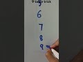 9 table trick # lifehack #math