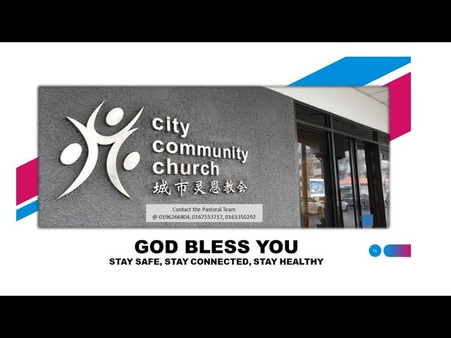 Live Stream @ City Community Church | 6th March 2022
