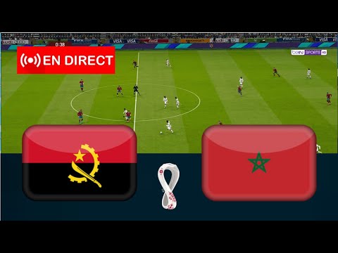 Maroc vs Angola en direct aujourdhui amical Résultat du match complet Gameplay PC PES 2021