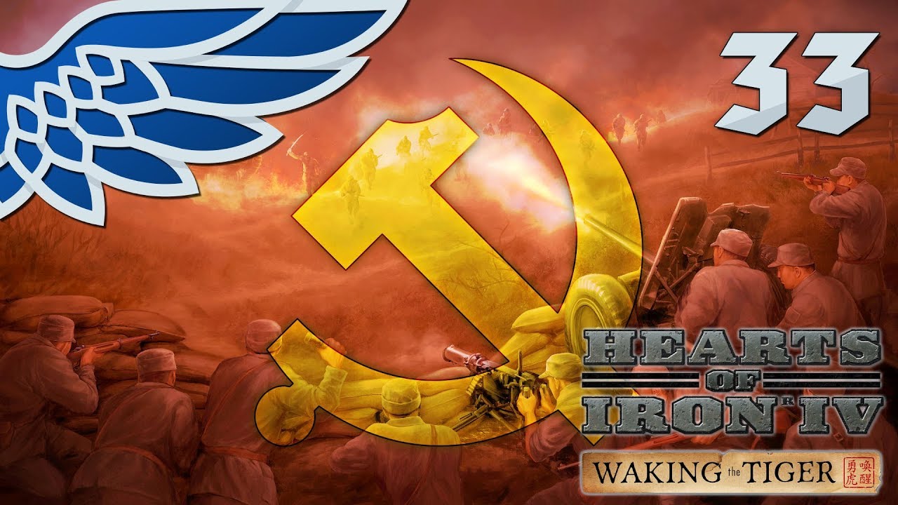 HEARTS OF IRON 4 NUCLEAR PUSH PART 33 HOI4 WAKING THE TIGER Let's