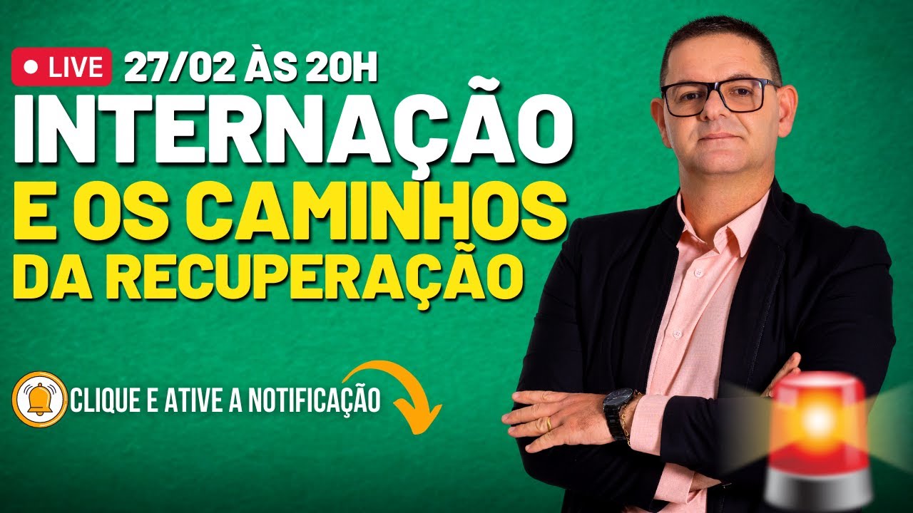 Imagem do episódio em vídeo: Internação e os caminhos da recuperação dos dependentes químicos