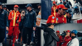 Max Verstappen & Charles Leclerc chilling in Drivers Parade | All F1 Drivers together before race