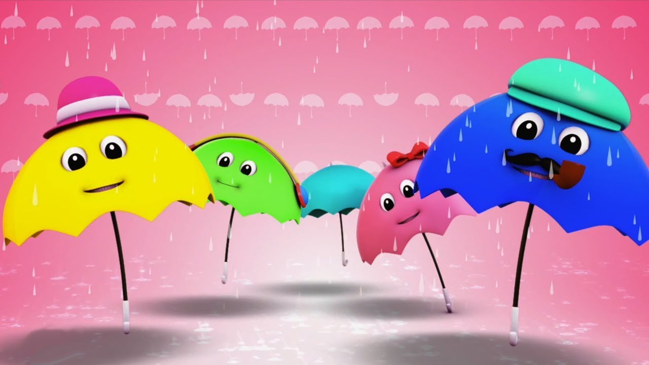 famille doigt parapluie Nursery Rhymes Umbrella Finger Family