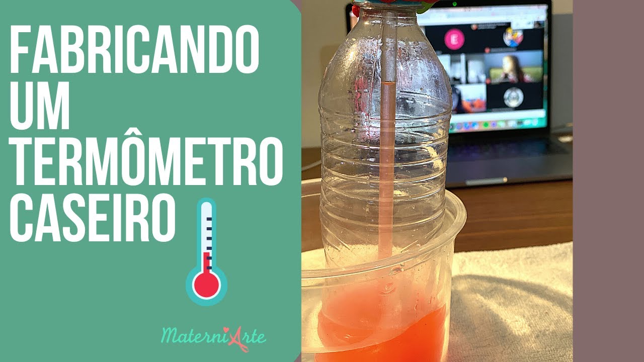 Fabricando um TERMOMÊTRO caseiro - YouTube
