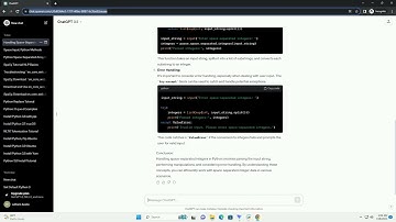 space separated integers in python